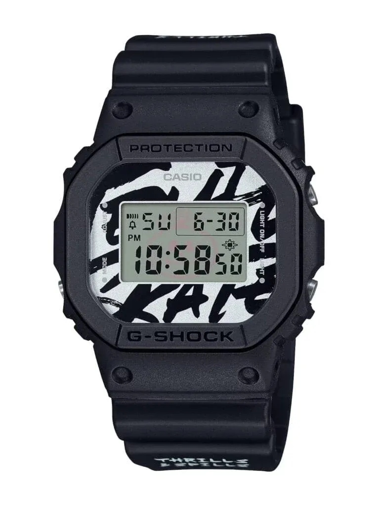 Temple of Skate and G-Shock release limited edition DW-5600TOS23-1 Thrills  Spills watch for S.E. Asia