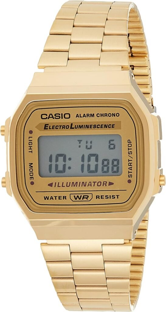 Casio Collection Unisex Adults Watch A168WG Casio Collection Unisex Adults Watch A168WG
