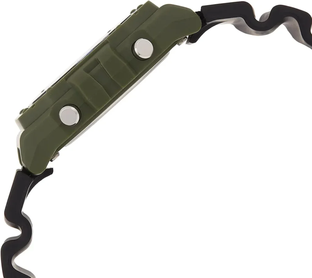 Casio Mens W-218H-1AVCF Classic Digital Display Quartz Black Watch