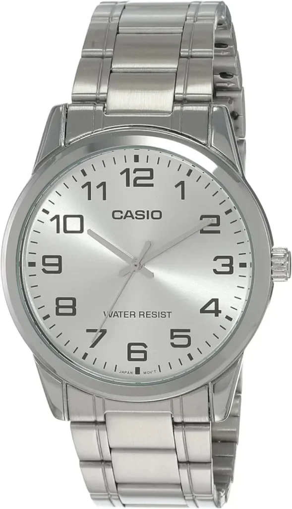 Casio #MTP-V001D-7B Mens Standard Stainless Steel Easy Reader Silver Dial Watch Casio #MTP-V001D-7B Mens Standard Stainless Steel Easy Reader Silver Dial Watch