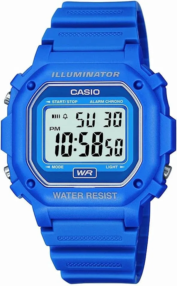 Casio Unisex F-108WH-1ACF Big Square Digital Display Quartz Black Watch Casio Unisex F-108WH-1ACF Big Square Digital Display Quartz Black Watch