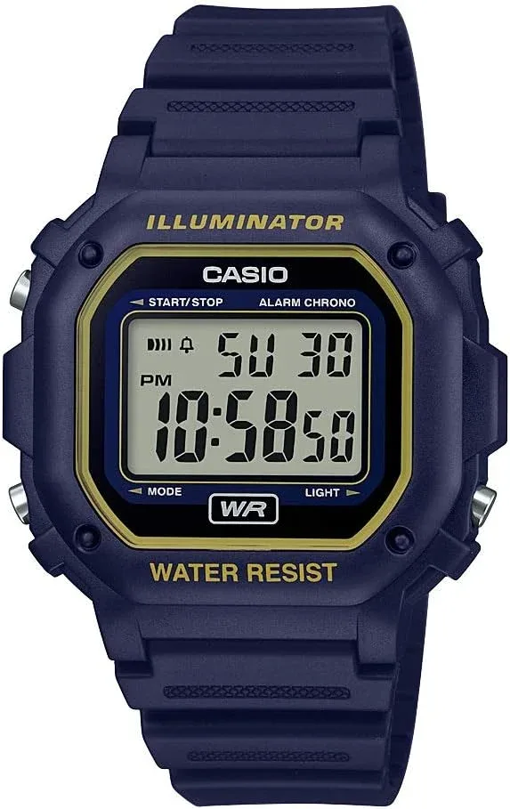 Casio Unisex F-108WH-1ACF Big Square Digital Display Quartz Black Watch Casio Unisex F-108WH-1ACF Big Square Digital Display Quartz Black Watch