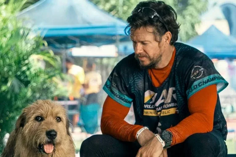 Mark Wahlberg wears a Casio Pro Trek watch in Arthur the King
