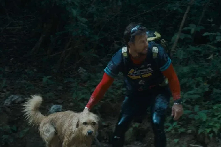 Mark Wahlberg wears a Casio Pro Trek watch in Arthur the King