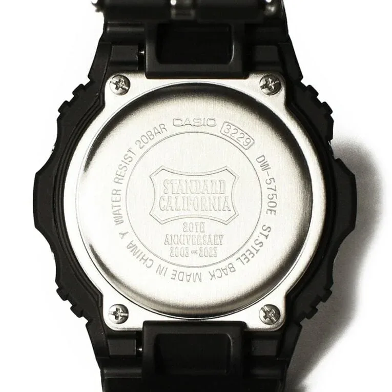 Standard California Releases G-Shock DW-5750 Collab for 20th Anniversary Standard California Releases G-Shock DW-5750 Collab for 20th Anniversary