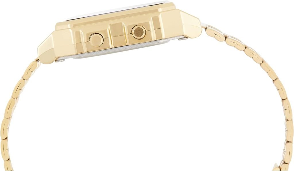 CASIO Mens Digital World TIME A500WGA-1DF Stainless Steel Watch CASIO Mens Digital World TIME A500WGA-1DF Stainless Steel Watch