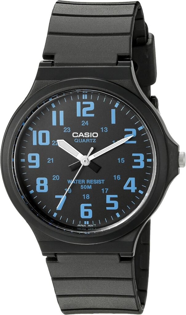 Casio Mens Easy To Read Quartz Black Casual Watch (Model: MW240-2BV) Casio Mens Easy To Read Quartz Black Casual Watch (Model: MW240-2BV)