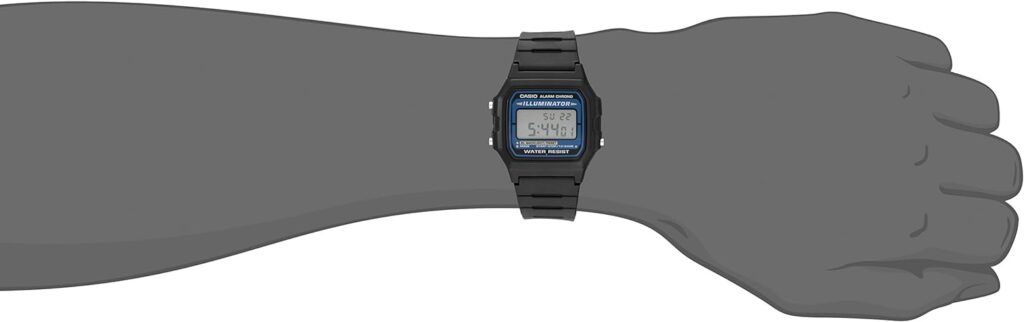 Casio Mens F105W-1A Illuminator Sport Watch