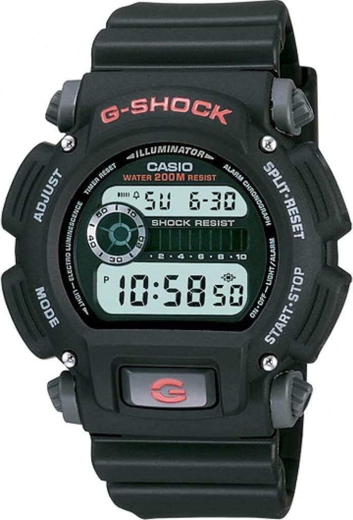Casio Mens G-Shock Quartz Resin Sport Watch        Clasp: Tang Buckle