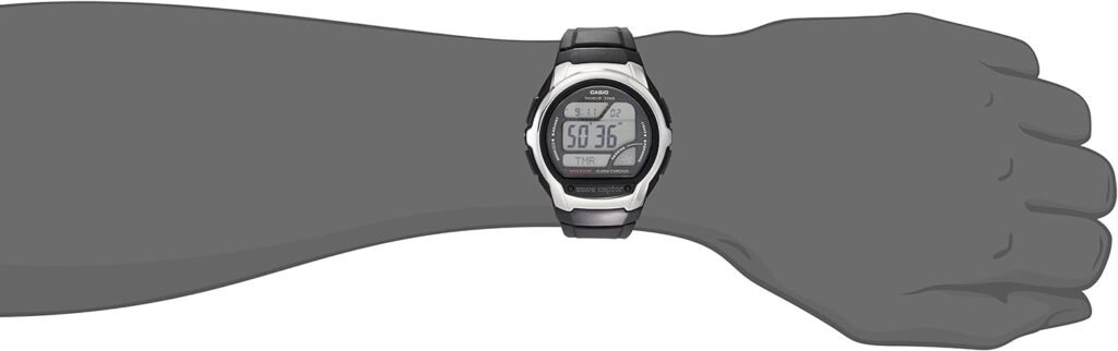 Casio Mens WV58A-1AVCR Waveceptor Black Resin Band Digital Watch