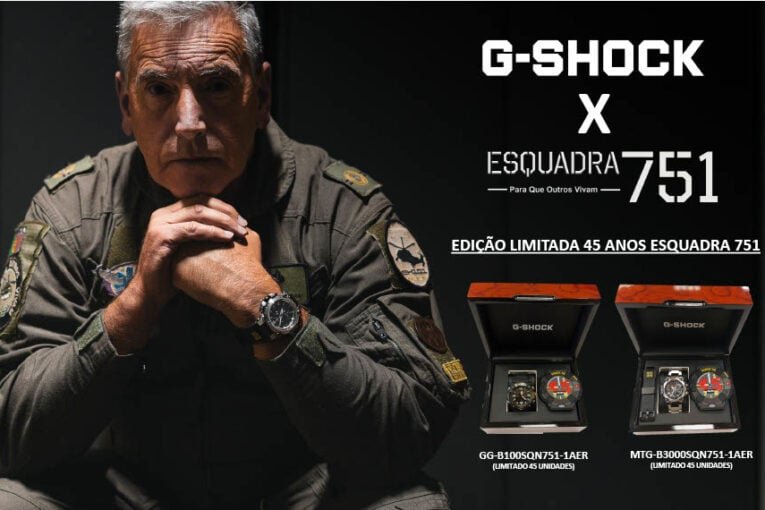 Limited Edition G-Shock MTG-B3000SQN751 and GG-B100SQN751 Box Sets