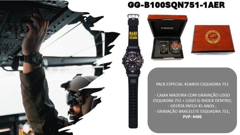 Limited Edition G-Shock MTG-B3000SQN751 and GG-B100SQN751 Box Sets